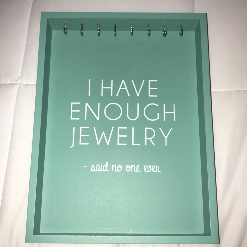 A Jewelry holder.